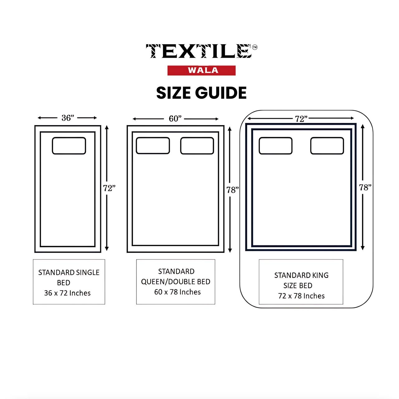 TEXTILEWALA Calvin Design Bedsheet King Size 90x100 Inches | 320 TC Cotton Feel Fabric | Soft & Wrinkle-Free Double Bed Bedsheet with 2 Pillow Covers | Calvin Print (Gray, King)