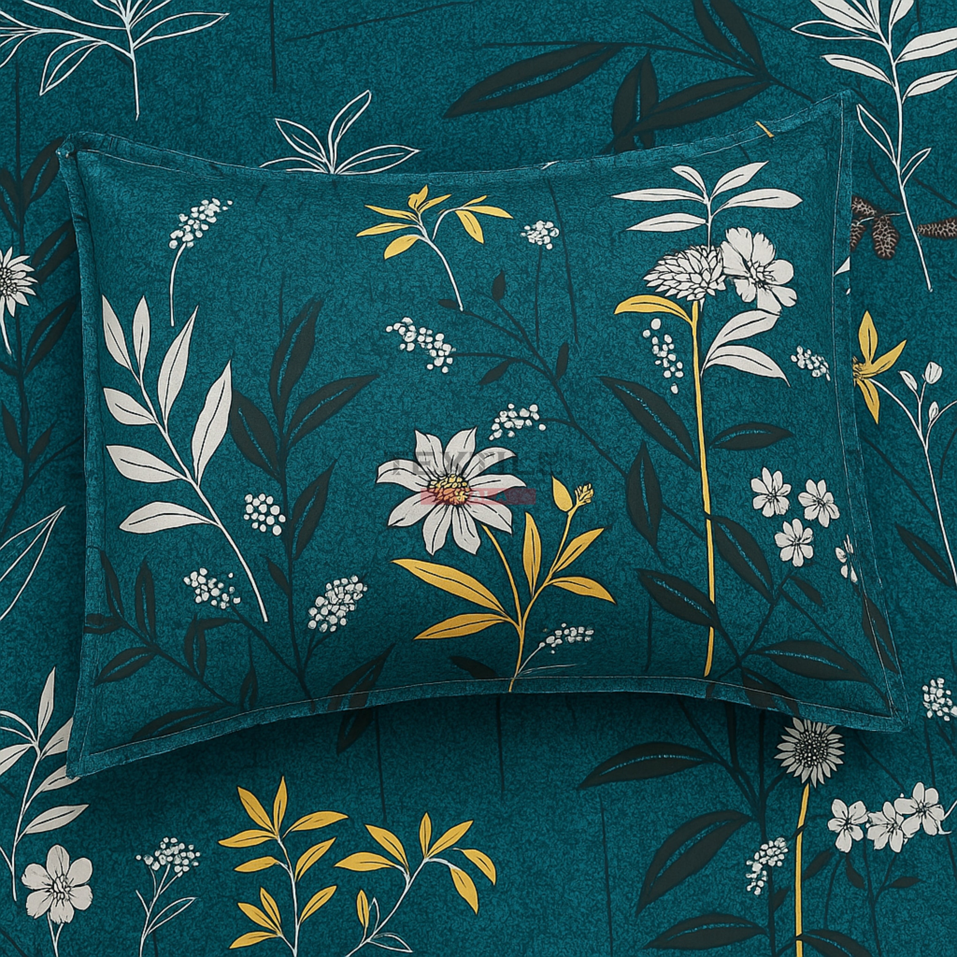 PETAL – Teal Green Bedsheet Set