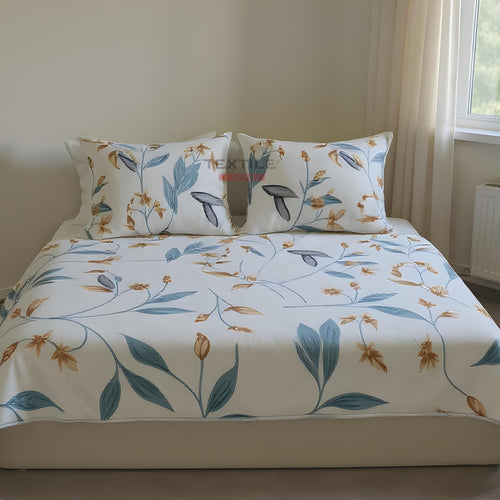 CALVIN – Soft White Bedsheet Set