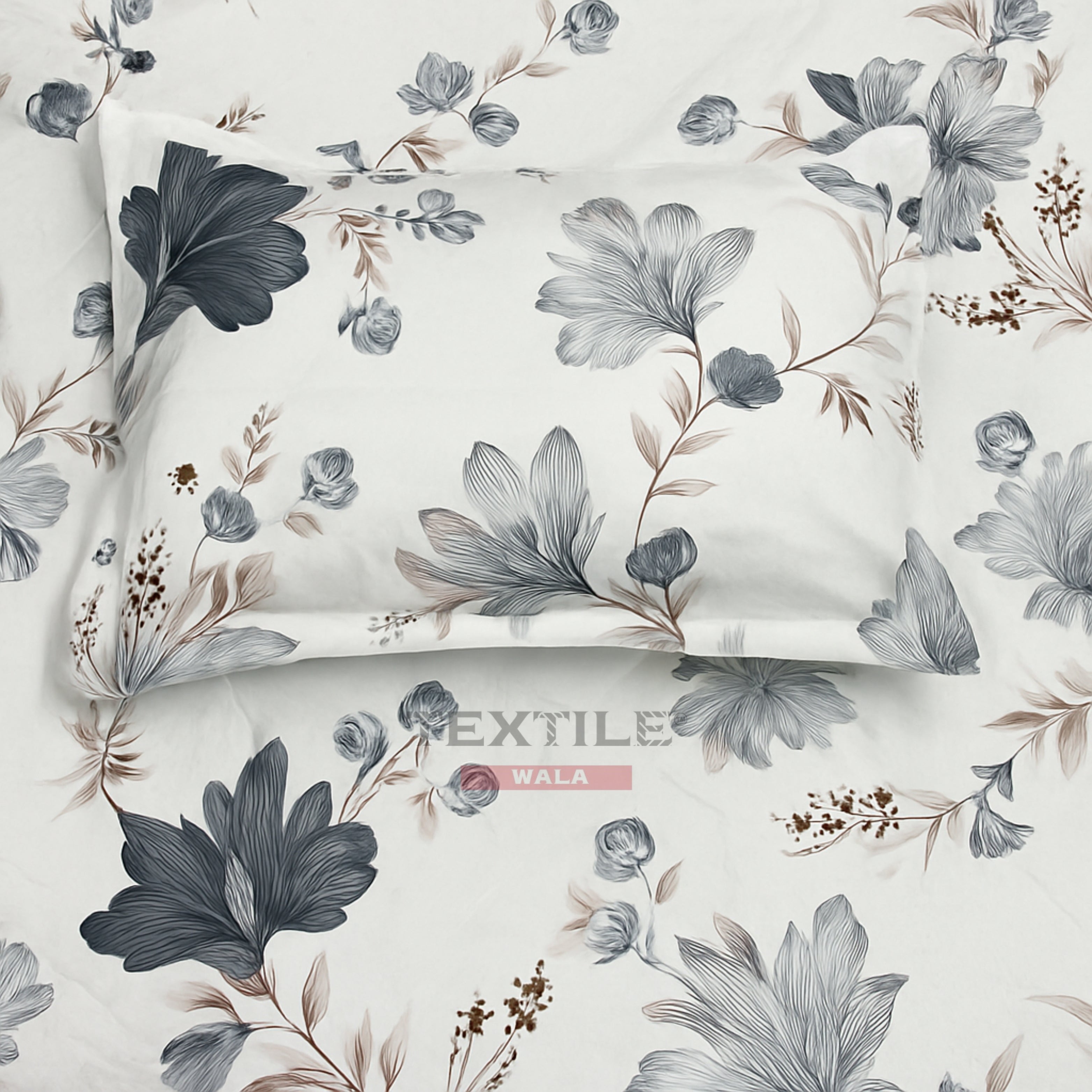Pleasure Fitted Premium King Size Bedsheet - White