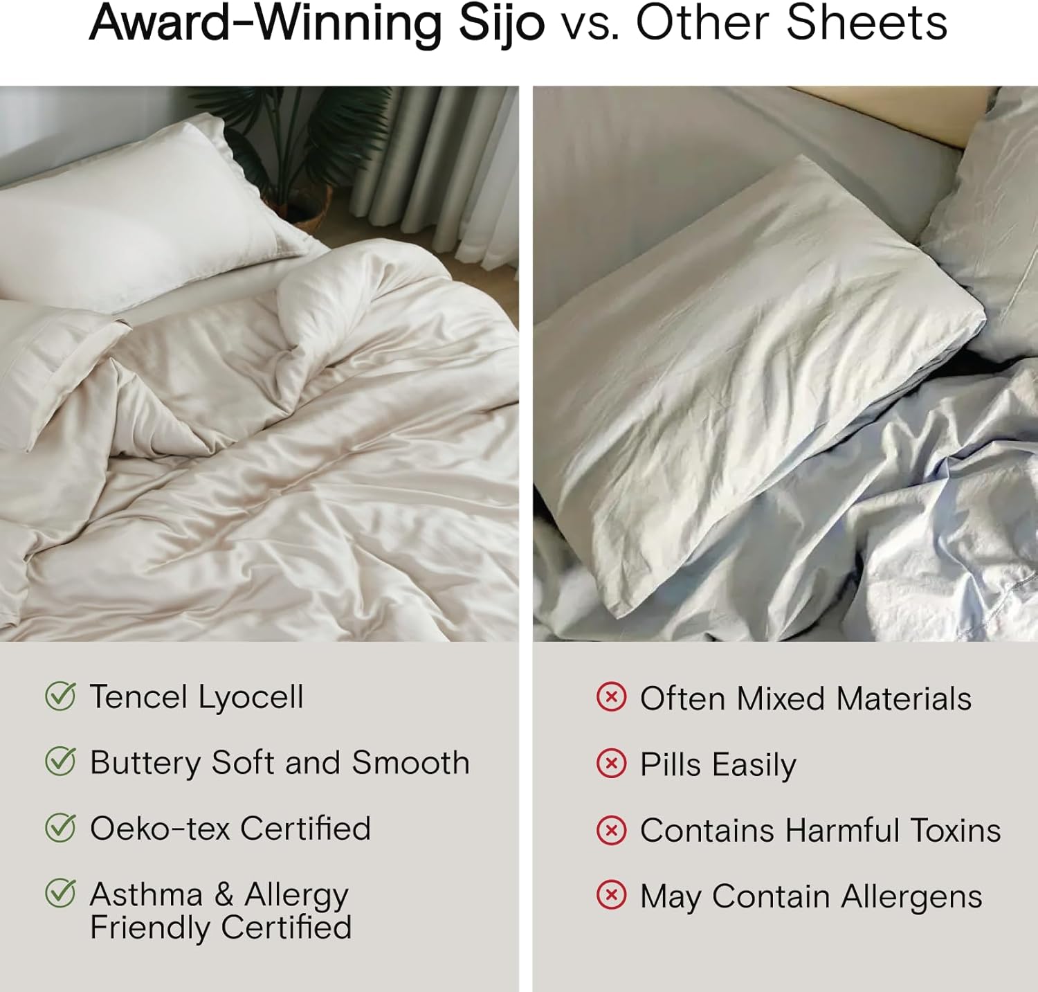 Airyweight Tencel Lyocell Sheet Set – Cooling & Buttery Soft
