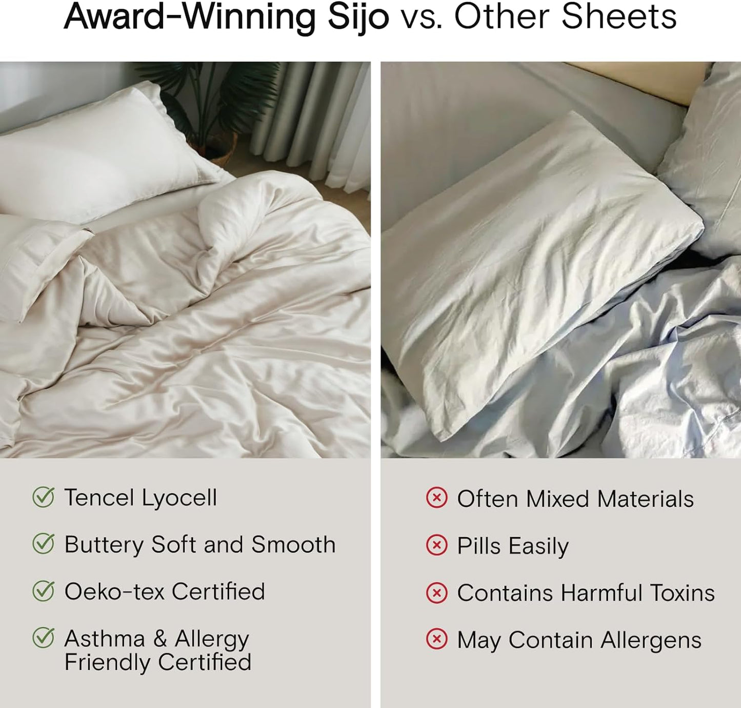 Cooling Tencel Lyocell Duvet Cover – Soft, Lightweight Comfort